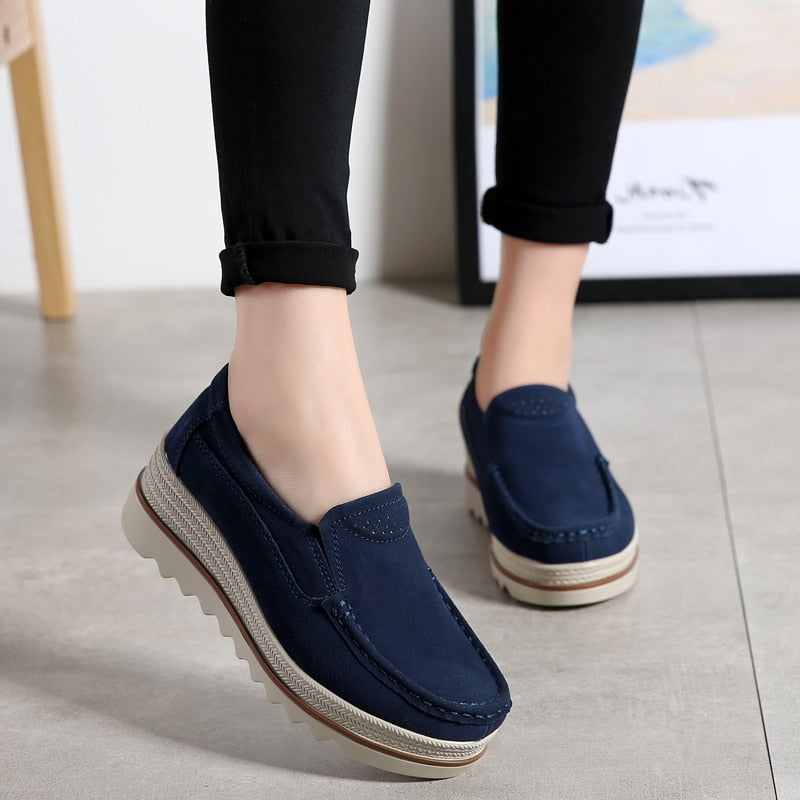 Casual - Mocassim Confortável Nive Feminino